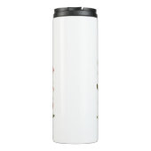 Bouteilles Isothermes Alabama Black Bear Cub Surrounded by Camellia (Dos)