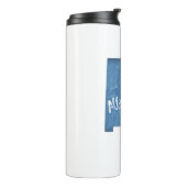 Bouteilles Isothermes Albuquerque Nouveau-Mexique Grain de bois (Tourné sur la gauche)