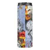 Bouteilles Isothermes Alice nonsense rideau merveilleux - Bleu (Dos)