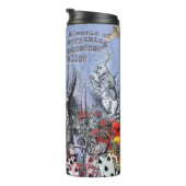 Bouteilles Isothermes Alice nonsense rideau merveilleux - Bleu (Tourné sur la droite)