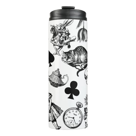 Bouteilles Isothermes Alice White Rabbit Wonderland Classic (Devant)