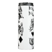 Bouteilles Isothermes Alice White Rabbit Wonderland Classic (Dos)