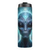 Bouteilles Isothermes Alien cosmique : Ethérée, Galactique (Devant)