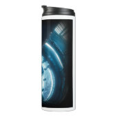 Bouteilles Isothermes Alien dans la tondeuse thermique spatiale (Tourné sur la droite)