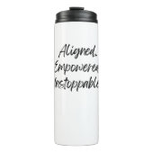 Bouteilles Isothermes Aligned. Empowered. Unstoppable. (Devant)