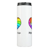 Bouteilles Isothermes All You Need is Love (Dos)