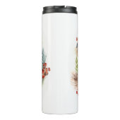 Bouteilles Isothermes Allemand Berger Noël Wreath Festive Pup (Dos)