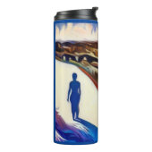 Bouteilles Isothermes Alligator animal de l'esprit 1 (Tourné sur la gauche)