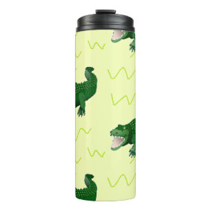 Bouteilles Isothermes Alligator sur jaune