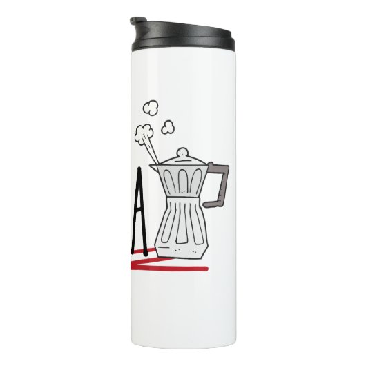 Bouteilles Isothermes Allora et Moka Espresso Maker (Tourné sur la droite)