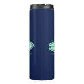 Bouteilles Isothermes Aloha Hawaiian Surfer nom personnalisé tumbler (Dos)
