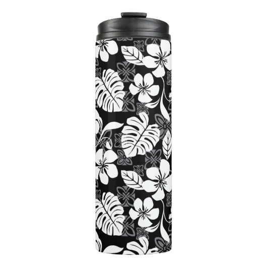 BOUTEILLES ISOTHERMES ALOHA VENDREDI (NOIR) (Devant)