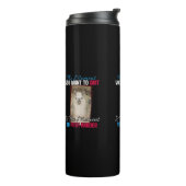 Bouteilles Isothermes Alpaca Llama - Push Harder Encouragement (Tourné sur la gauche)
