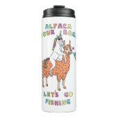 Bouteilles Isothermes Alpaca Vos Sacs Allons Pêcher Unicorn (Devant)
