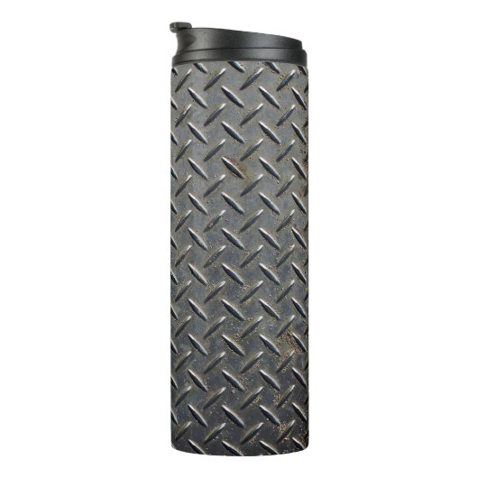 Bouteilles Isothermes Aluminium foncé : conception de forme Rhombus (Tourné sur la droite)