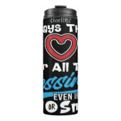 Bouteilles Isothermes Always Thank God For Blessings (Devant)