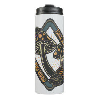 Bouteilles Isothermes Amanita Muscaria Mushroom Botanical Cottagecore 