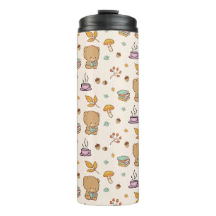 Bouteilles Isothermes Amateurs de livres mignons Motif Ours de bois