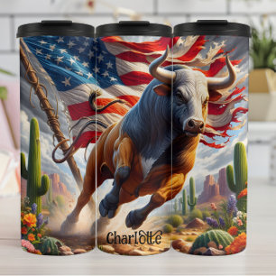 Bouteilles Isothermes American Bull : Desert Charge, Stars, Stripes