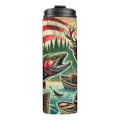 Bouteilles Isothermes American Sporting, Wilderness Adventure (Devant)