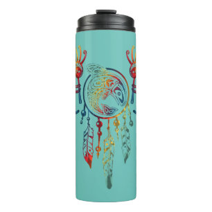 Bouteilles Isothermes Amérindien Kokopelli Whale Dreamcatcher 1