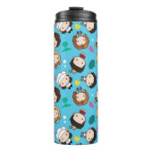 Bouteilles Isothermes AMIS™ | Caractère Motif Chibi (Devant)