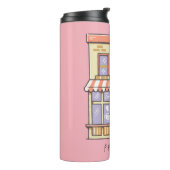 Bouteilles Isothermes AMIS™ | Central Perk Cartoon Coffee Shop (Tourné sur la gauche)