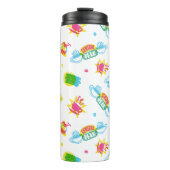 Bouteilles Isothermes AMIS™ | Central Perk Neon Motif (Devant)