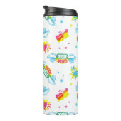 Bouteilles Isothermes AMIS™ | Central Perk Neon Motif (Tourné sur la droite)