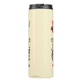 Bouteilles Isothermes AMIS™ | Mais Premier café Vibrant Graphisme (Dos)