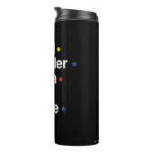 Bouteilles Isothermes AMIS™ | Noms de caractères (Tourné sur la droite)