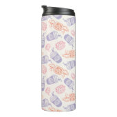 Bouteilles Isothermes AMIS™ | Pastel Central Perk Motif (Tourné sur la droite)