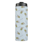 Bouteilles Isothermes AMIS™ | Polka Dot Central Perk Motif (Devant)