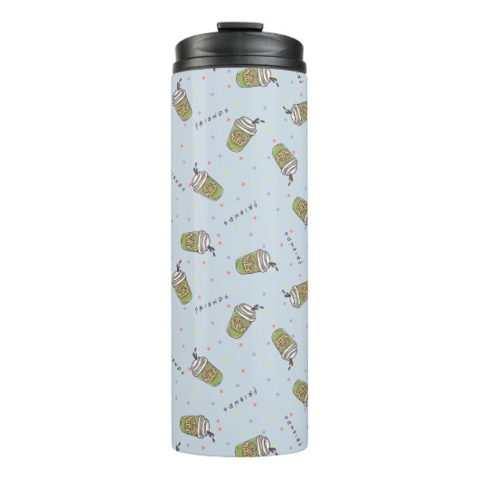 Bouteilles Isothermes AMIS™ | Polka Dot Central Perk Motif (Devant)
