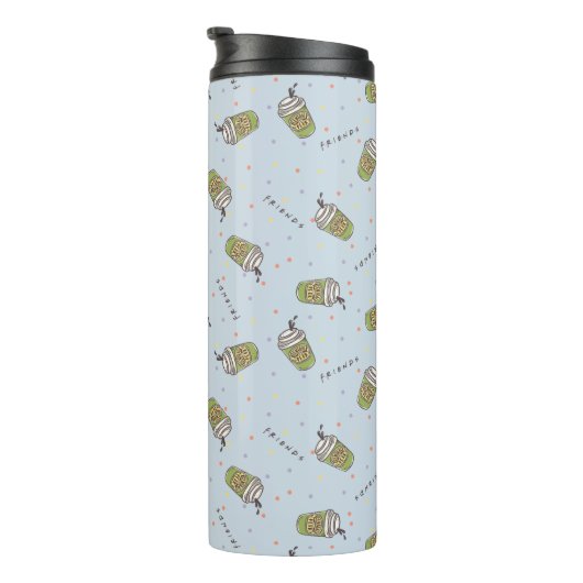 Bouteilles Isothermes AMIS™ | Polka Dot Central Perk Motif (Tourné sur la droite)