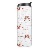 Bouteilles Isothermes AMIS™ | Vous êtes mon Motif de homard (Tourné sur la gauche)