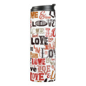 Bouteilles Isothermes Amour 1 (Tourné sur la gauche)