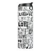 Bouteilles Isothermes Amour 3 (Tourné sur la gauche)