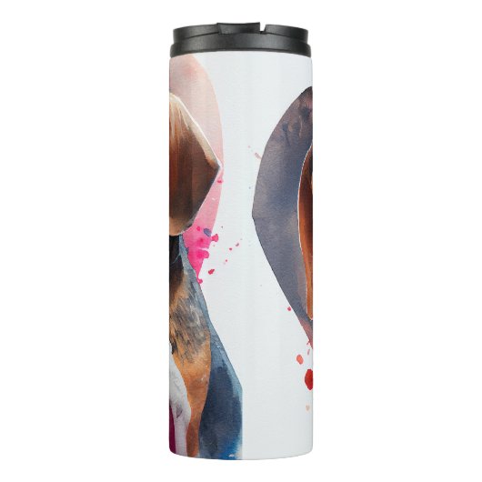 Bouteilles Isothermes Amour beagle (Dos)