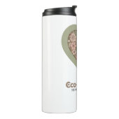 Bouteilles Isothermes Amour Éco et Coeur (Tourné sur la gauche)