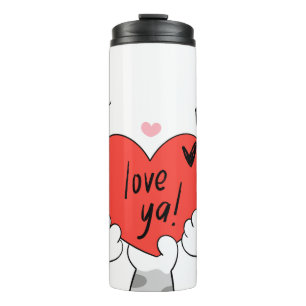 Bouteilles Isothermes Amoureux des chats Animal de compagnie Parent Chat