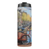 Bouteilles Isothermes Amsterdam de texte personnalisé (Devant)