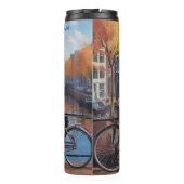 Bouteilles Isothermes Amsterdam de texte personnalisé (Dos)