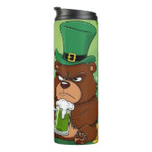 Bouteilles Isothermes Amusant St. Patrick's Grumpy Bear Tumbler (Tourné sur la droite)