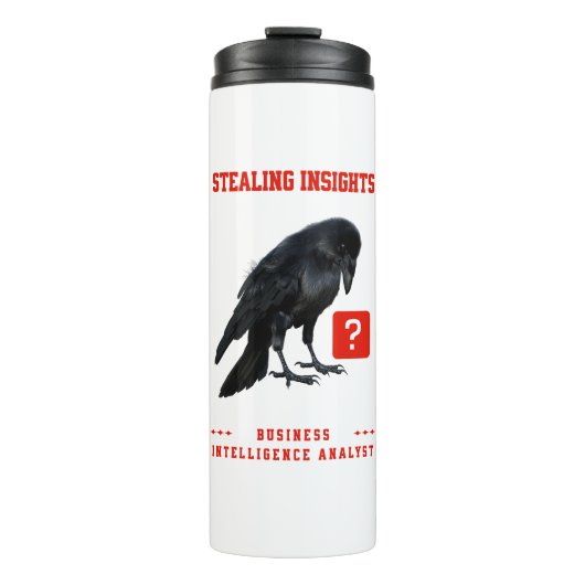Bouteilles Isothermes Analyste en intelligence d'affaires Crow (Devant)