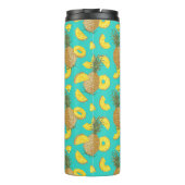 Bouteilles Isothermes Ananas de couleur turquoise (Dos)
