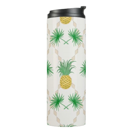 Bouteilles Isothermes Ananas, rétro (Tourné sur la gauche)