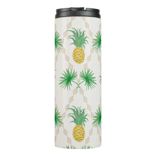 Bouteilles Isothermes Ananas, rétro (Dos)
