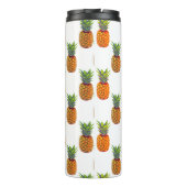 Bouteilles Isothermes Ananas sur fond blanc (Dos)