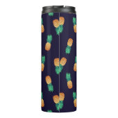 Bouteilles Isothermes Ananas sur le monogramme de la marine | (Dos)